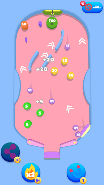 Pinball Voyage: Gems Hunt - عکس بازی موبایلی اندروید