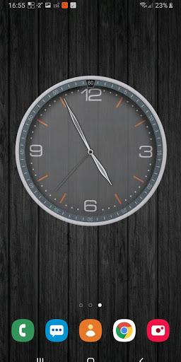 Battery Saving Analog Clocks - Image screenshot of android app