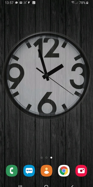 Bold Clockfaces Pack - Image screenshot of android app