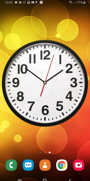 Bold Clockfaces Pack - Image screenshot of android app