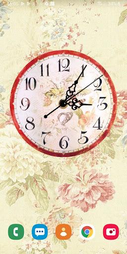 Shabby Chic Clocks Wallpaper - عکس برنامه موبایلی اندروید