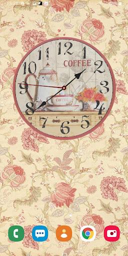 Shabby Chic Clocks Wallpaper - عکس برنامه موبایلی اندروید