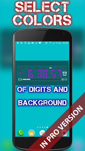 Battery Saving Digital Clocks - عکس برنامه موبایلی اندروید