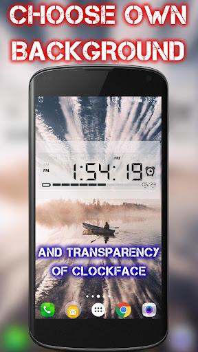 Battery Saving Digital Clocks - عکس برنامه موبایلی اندروید