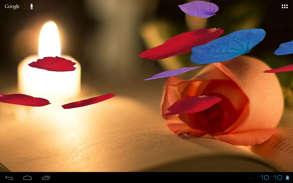 Falling Petals Live Wallpaper - عکس برنامه موبایلی اندروید