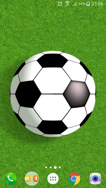 Football 3D Live Wallpaper - عکس برنامه موبایلی اندروید