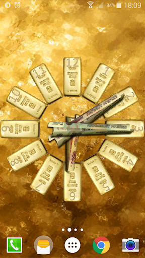 Money Clocks Live Wallpaper - عکس برنامه موبایلی اندروید