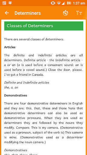 English Grammar Ultimate - Image screenshot of android app