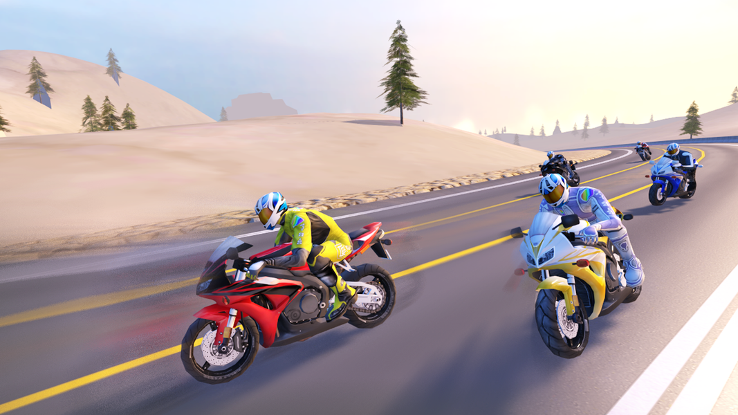 Bike Racing 2020 - Speed Stree - Gameplay image of android game
