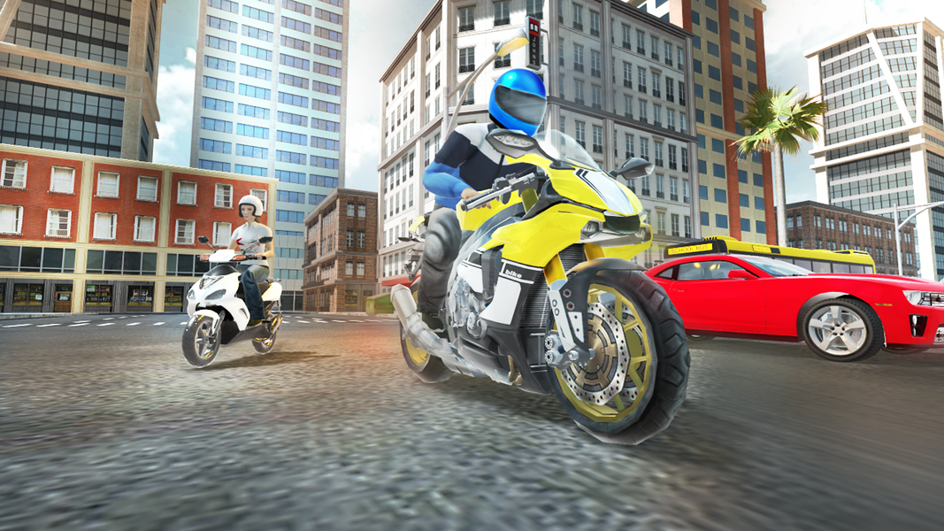 Bike Racing 2020 - Speed Stree - Gameplay image of android game