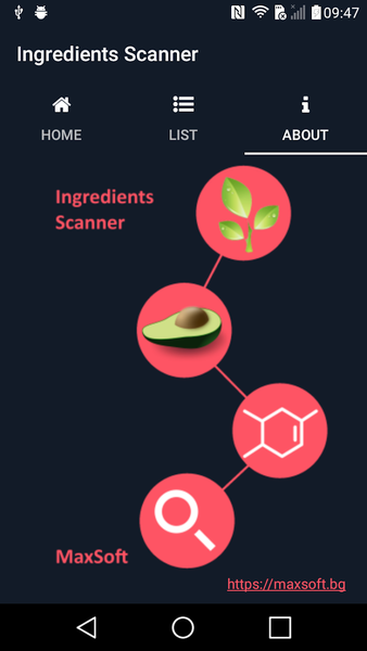 Ingredients Scanner - عکس برنامه موبایلی اندروید