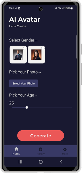 AI Avatar - عکس برنامه موبایلی اندروید