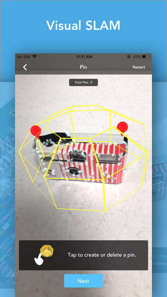 MAXST AR View - Image screenshot of android app