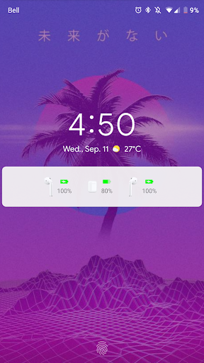 AirDroid | An AirPod Battery A - Image screenshot of android app