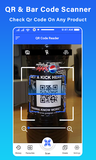 QR Code Scanner For Wifi - عکس برنامه موبایلی اندروید