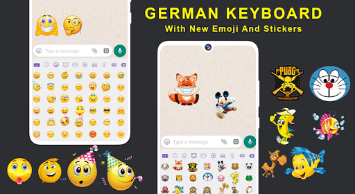 German Keyboard letters ä ö ü - عکس برنامه موبایلی اندروید