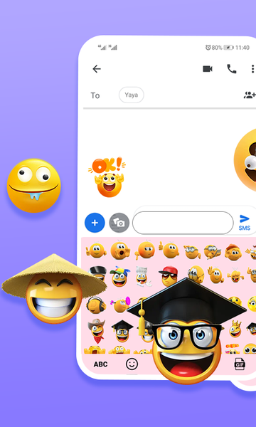 Korean Keyboard, Type Hangul - Image screenshot of android app