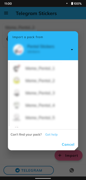 StickerConv for WA & Telegram - Image screenshot of android app