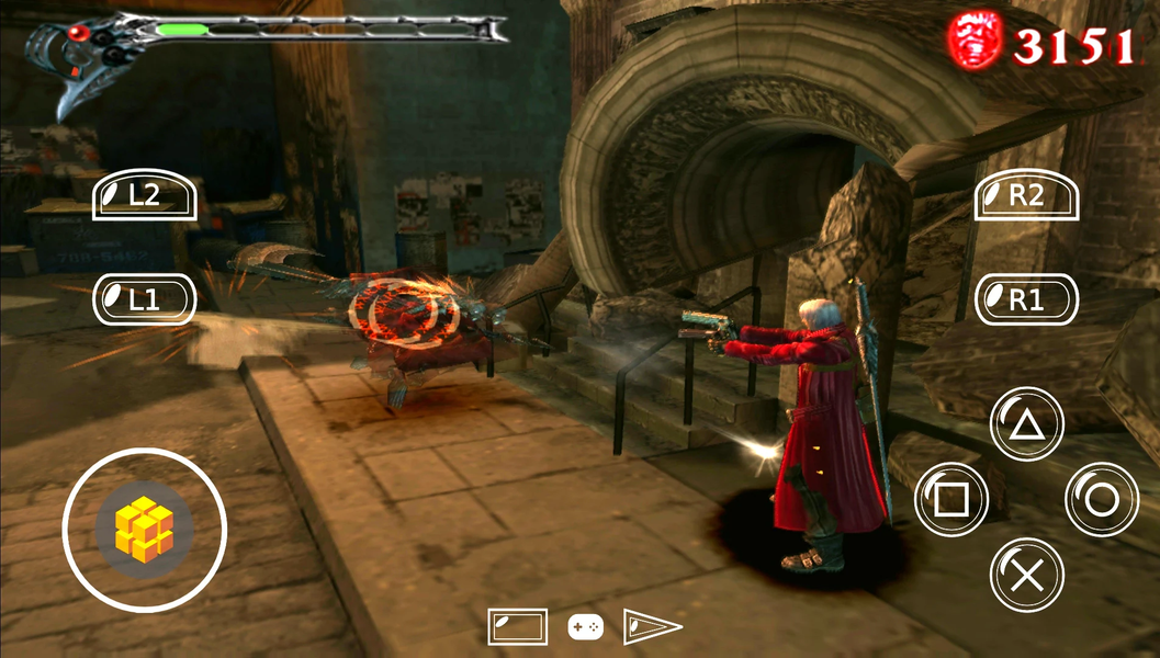 Dante vs Vergil - Swordmasters - Gameplay image of android game