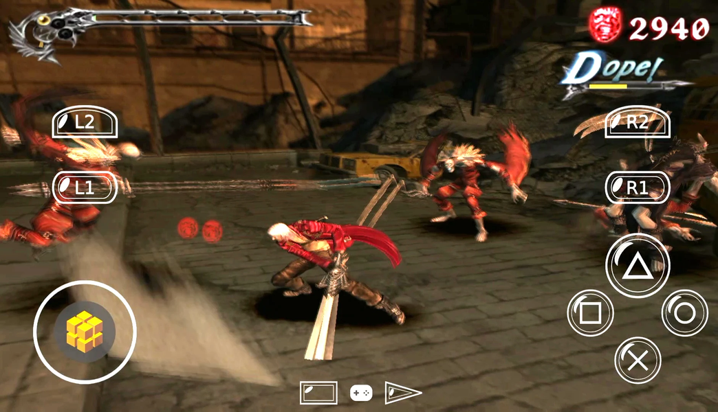 Dante vs Vergil - Swordmasters - Gameplay image of android game