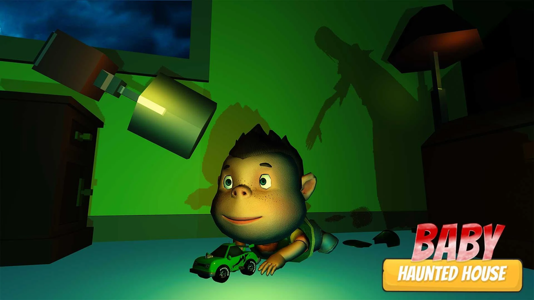 Baby in Dark Haunted House - Gameplay image of android game