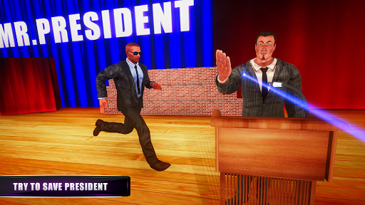Bodyguard: Protect President - Gameplay image of android game