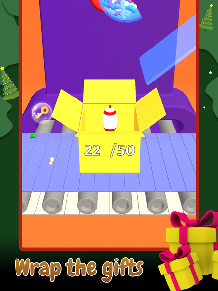 Santa's Christmas Gift Factory - Gameplay image of android game