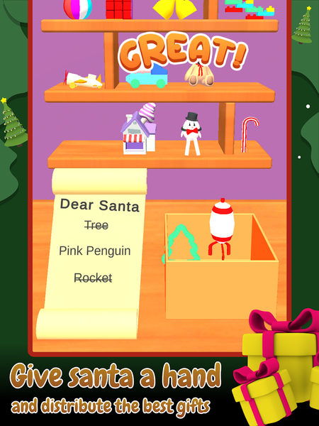 Santa's Christmas Gift Factory - Gameplay image of android game