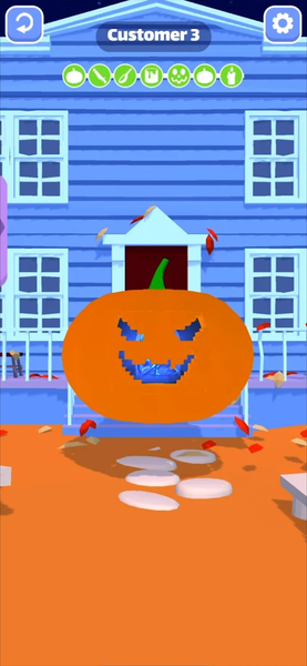 DIY Creative Carving:Halloween - Gameplay image of android game