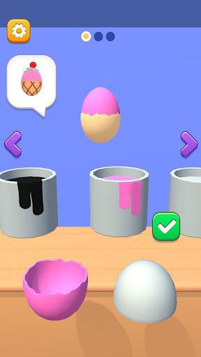 DIY Dip & Dye 3D Egg Crafts - Gameplay image of android game