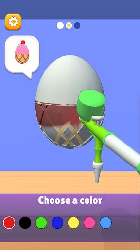 DIY Dip & Dye 3D Egg Crafts - Gameplay image of android game