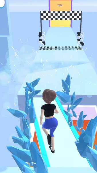 Frozen Honey Run - Gameplay image of android game