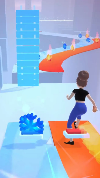 Frozen Honey Run - Gameplay image of android game