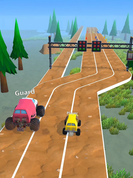 Monster Truck Race Battle - Image screenshot of android app