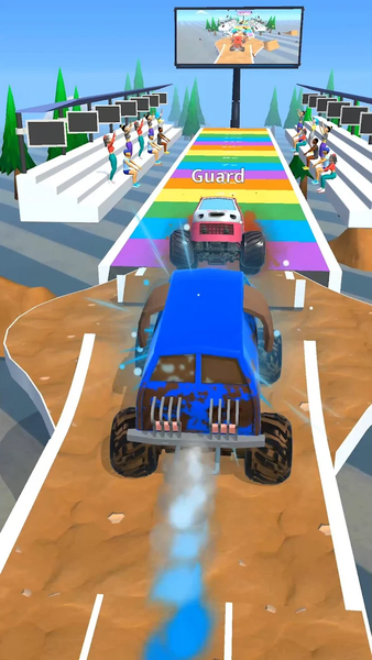 Monster Truck Race Battle - Image screenshot of android app