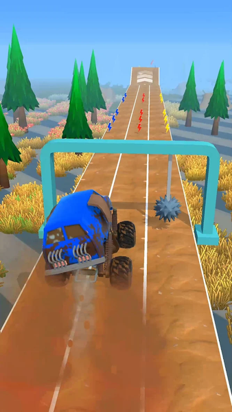 Monster Truck Race Battle - Image screenshot of android app