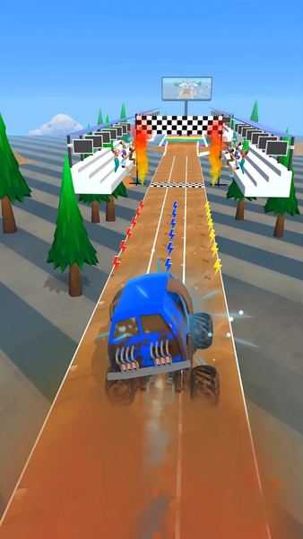 Monster Truck Race Battle - Image screenshot of android app