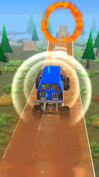 Monster Truck Race Battle - Image screenshot of android app