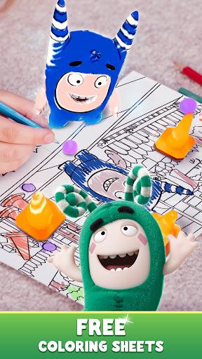 Oddbods Live Coloring (AR) - Gameplay image of android game