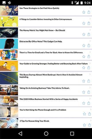 Entrepreneur Magazine - Image screenshot of android app