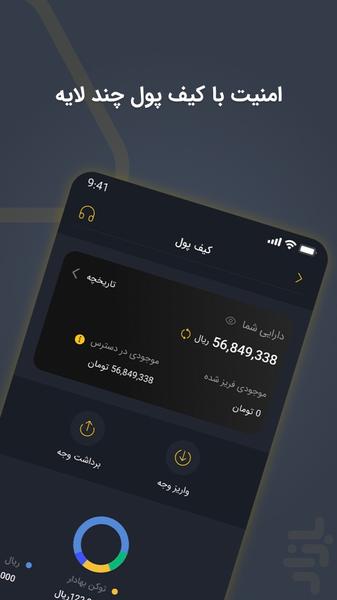 مزدکس | پلتفرم تبادل دارایی دیجیتال - عکس برنامه موبایلی اندروید