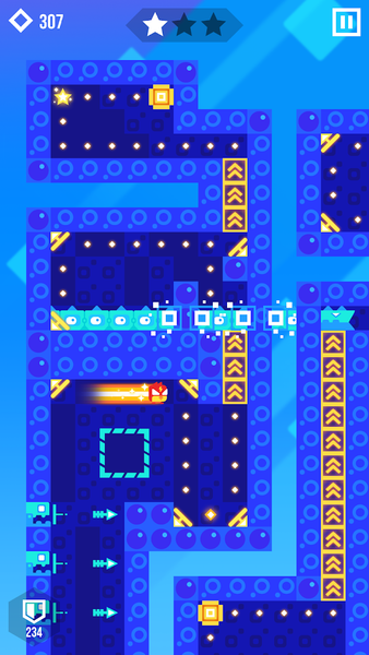Maze Dash Rising - Gameplay image of android game