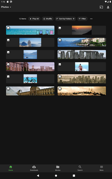 Emby for Android - Image screenshot of android app