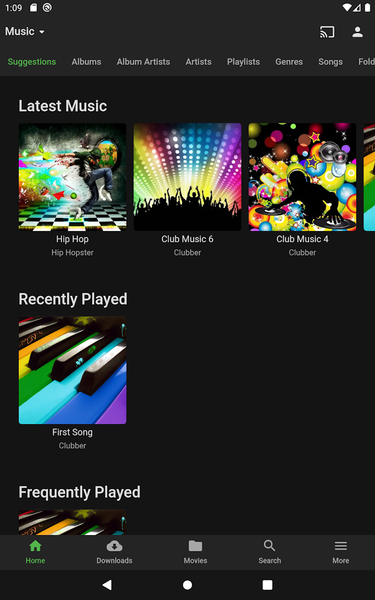 Emby for Android - Image screenshot of android app