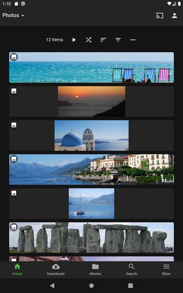 Emby for Android - Image screenshot of android app