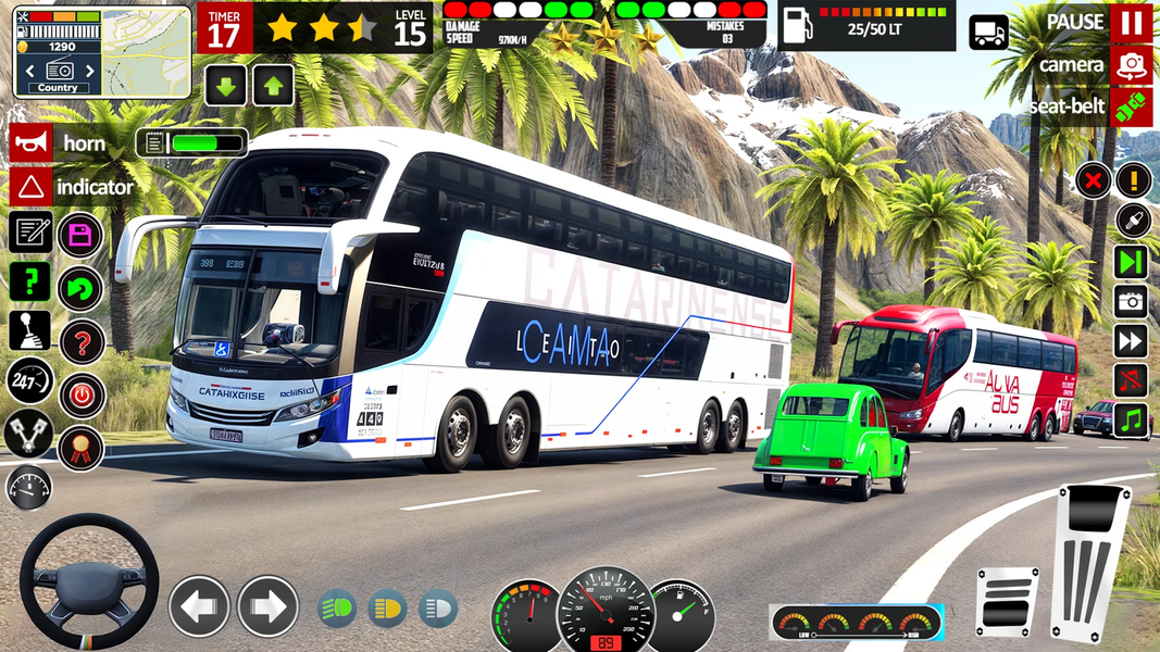 Offroad Euro Coach Bus Game 3d - عکس بازی موبایلی اندروید
