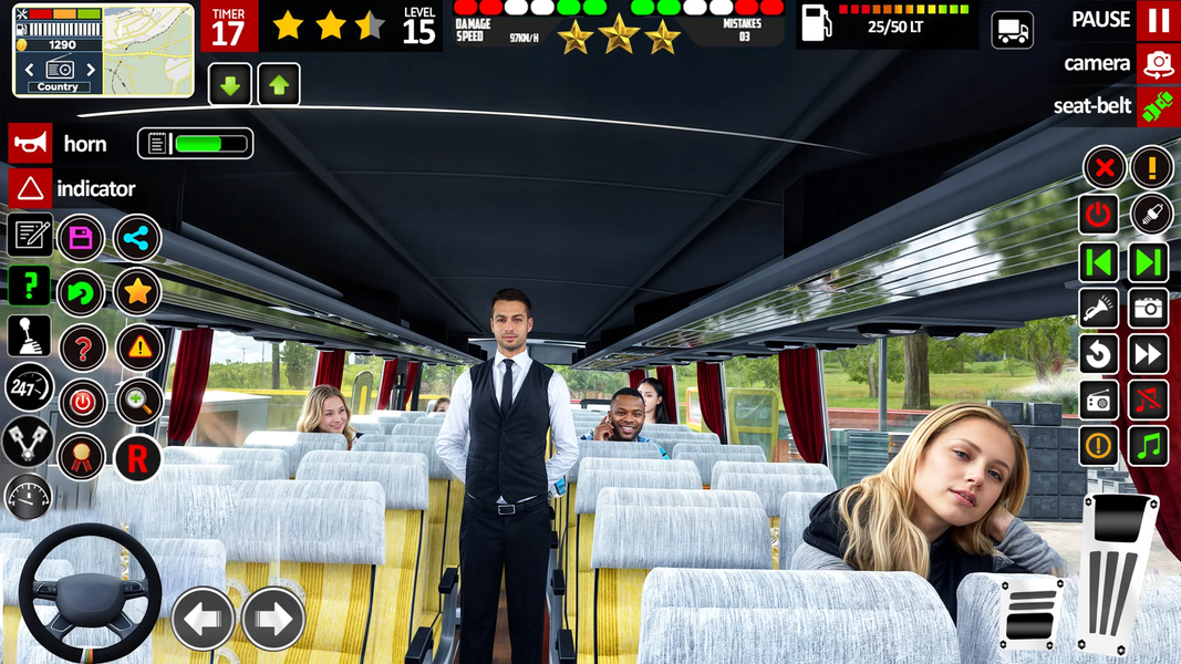Offroad Euro Coach Bus Game 3d - عکس بازی موبایلی اندروید