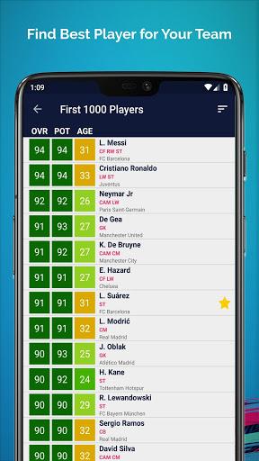 Player Potentials 19 - عکس برنامه موبایلی اندروید