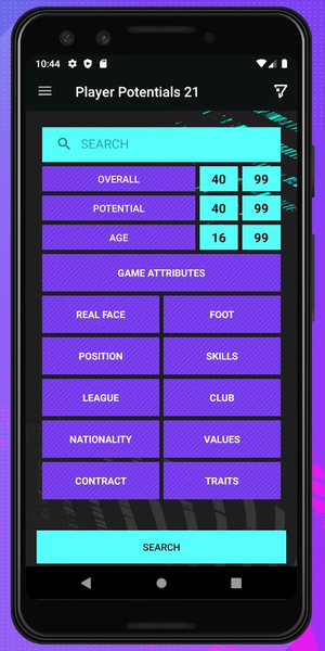 Player Potentials 21 - Image screenshot of android app