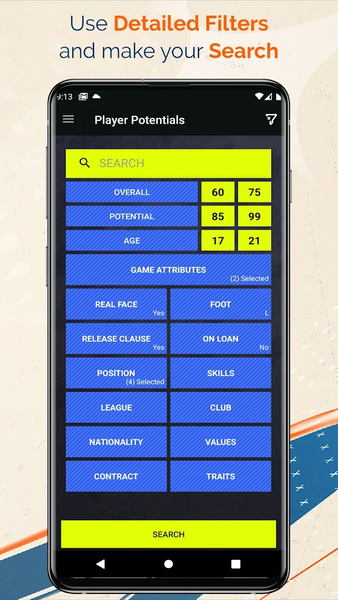 Player Potentials 24 - Image screenshot of android app